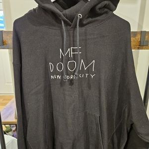 XL Black MF Doom NYC Hoodie